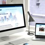 Responsive website design for building technology firm
