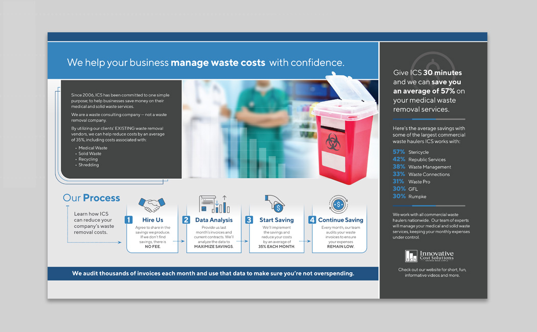 Innovative Cost Solutions custom brochure