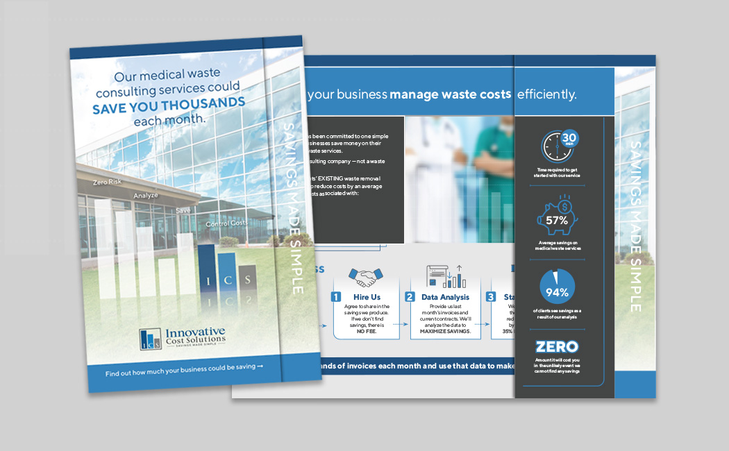 Innovative Cost Solutions custom brochure